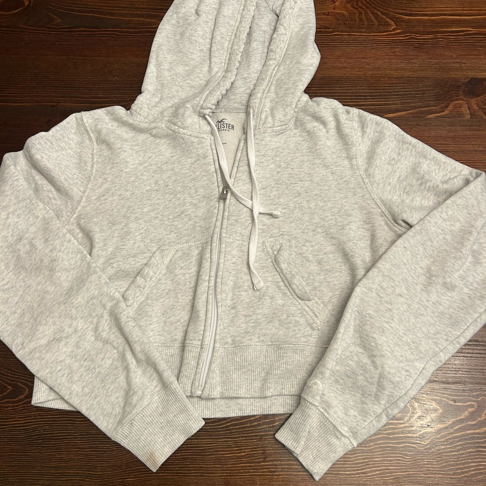 Hollister Gray Utility Jacket